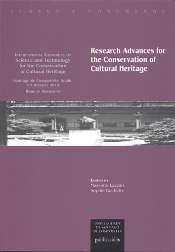 CC/218-RESEARCH ADVANCES FOR THE CONSERVATION OF CULTURAL HERITAGE | 9788498879308 | LAZZARI, MASSIMO / ROCHETTE, SOPHIE